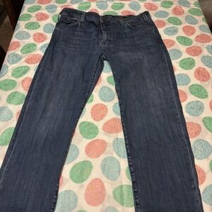 34 Heritage Jeans Mens 40 X 32 Courage Mid Rise Straight Leg Stretch Medium Wash